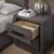 Conwy Wood Veneer Nightstand w/2 Drawers