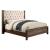 Hutchinson Fabric/Wood Panel Tufted Bedroom Set