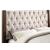 Hutchinson Fabric/Wood Storage Panel Tufted Bed, Eastern King Size