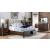 Hutchinson Fabric/Wood Storage Panel Tufted Bedroom Set