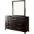 Berenice Wood Square Mirror