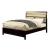 Berenice Fabric/Wood Panel Bed, California King Size