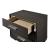 Camryn Wood Nightstand w/3 Drawers & USB Charger