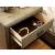 Antler Wood Nightstand w/3 Drawers