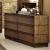 Coimbra Wood Double Dresser w/6 Drawers