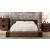 Janeiro Wood Low Profile Platform Bed, Queen Size
