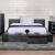 Janeiro Wood Low Profile Storage Platform Bed, Eastern King Size
