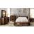 Janeiro Wood Low Profile Storage Platform Bedroom Set