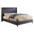Anabelle Fabric Platform Bed, Queen Size