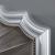 Aalok Wood/Velvet Platform Bed, Eastern King Size