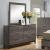 Manvel Leatherette/Wood Tufted Panel Bedroom Set