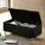 Menkar Leatherette/Wood Storage Bench