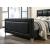 Menkar Leatherette/Wood Panel Bed