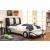 Super Racer Leatherette/Wood Youth Car Bed, Full Size