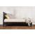 Velen Fabric/Leatherette/Wood Platform Tufted Bed