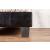 Velen Fabric/Leatherette/Wood Platform Tufted Bed, California King Size