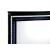 Bellanova Leatherette/Wood Rectangular Mirror w/LED Light
