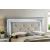 Bellanova Mirror/Leatherette/Wood Tufted Panel Bedroom Set w/LED Ligths
