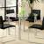 Kona I Glass/Metal Round Dining Table