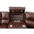 Callie Leatherette L-Shape Power Reclining Sectional Sofa