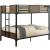 Clapton Metal/Wood Bunk Bed, Full Size