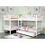 Marquette Wood L-Shaped Quadruple Bunk Bed, Twin Size