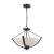 Casual Mission 3-Light Semi Flush Mount