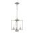West End 3-Light Semi Flush
