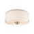 Market Square 3-Light Flush Mount