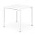 Nova U Square Small Meeting Table w/Metal Frame