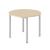 Nova U Round Small Meeting Table w/Metal Frame