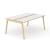 Nova Wood Square Melamine 4-6-Person Meeting Table w/Grommet