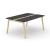 Nova Wood HPL Square Meeting Table w/Grommet for 4/6 Persons