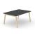 Nova Wood HPL Rectangular 6-Person Meeting Table w/Power Socket