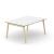 Nova Wood Rectangular HPL Meeting Table for 6 Persons
