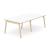 Nova Wood Square Melamine Meeting Table for 4/6 Persons