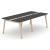Nova Wood Rectangular HPL 10-Person Office Meeting Table w/4 Power Sockets & 2 Metal Cable Trays