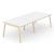 Nova Wood Rectangular Melamine Office Meeting Table for 10 Persons