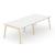 Nova Wood Rectangular Melamine Meeting Table for 8/10 Persons