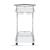 Elfman 2-shelve Glass/Metal Serving Cart