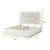 Coco King Size Bed with Plush Upholstered Headboard & LED Lighting