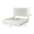 Coco Queen Size Bed with Plush Upholstered Headboard & LED Lighting