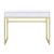 Coleen Wood Veneer/Metal Desk w/ USB Port, Composition 2