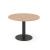 Forum Round Meeting Table w/Metal Frame for 3/8 Persons