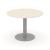 Forum Round Meeting Table w/Metal Frame for 3/8 Persons