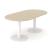 Forum Oval Meeting Table w/Metal Frame for 8/10 Persons