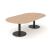 Forum Oval Meeting Table w/Metal Frame for 8/10 Persons