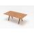 Viga Rectangular Meeting Table w/Veneer Top