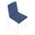 Moon Stackable Conference Chair w/Chromed Steel 4-Leg Frame