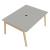 Nova Wood Rectangular Melamine D55.1